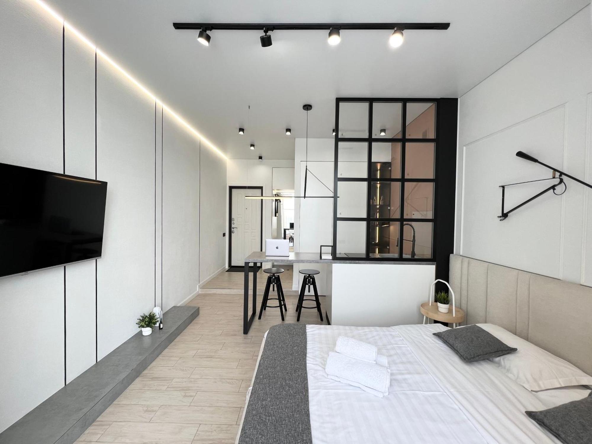 Квартира Smart В Новом Доме Pawlodar Exterior foto